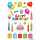 Herma Sticker DECOR Geburtstag beglimmert 2 Bl