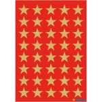 Herma Sticker DECOR Weihnachten Sterne gold Ø 13...