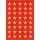 Herma Sticker DECOR Weihnachten Sterne gold Ø 13 mm 3 Bl