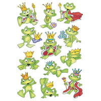 Herma Sticker DECOR Froschkönig 3 Bl