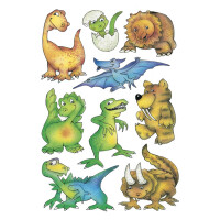 Herma Sticker DECOR Tiere Dinos 3 Bl