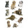 Herma Sticker DECOR Tiere Hundefotos 3 Bl