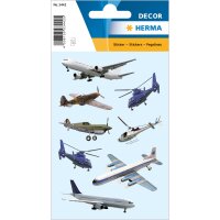 Herma DECOR Sticker FLUGZEUGE