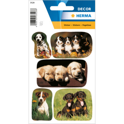 Herma DECOR Sticker HUNDEWELPENFOTOS