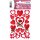 Herma Sticker DECOR Love Herzen und Rosen 3 Bl