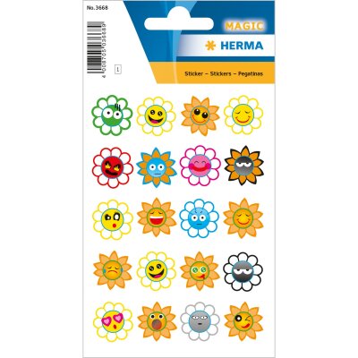 Herma Sticker MAGIC Crazy Suns Transpuffy 1 Bl