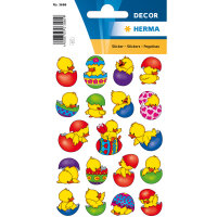 Herma Sticker DECOR Ostern Küken im Ei 3 Bl