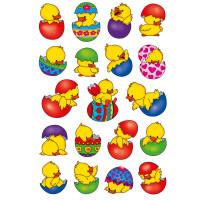 Herma Sticker DECOR Ostern Küken im Ei 3 Bl