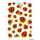 Herma Sticker DECOR Tiere Marienkäfer und Blume 3 Bl