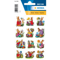 Herma Sticker DECOR Ostern Hasen nostalgisch 3 Bl