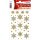 Herma Sticker DECOR Weihnachten Sterne silber und gold 1 Bl