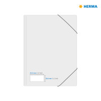 Herma Etiketten permanent haftend 63,5 x 29,6 mm Folie silber wetterfest 25 Bl 525 Etik. LaserCopy