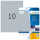 Herma Etiketten permanent 96 x 50,8 mm Folie silber 25 Bl 250 Etik.