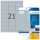 Herma Etiketten permanent 63,5 x 38,1 mm Folie silber 25 Bl 675 Etik.