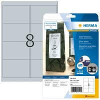 Herma SILBER ETIKETTEN A4 25 99,1x67,7