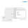 Herma Etiketten Adressen permanent 199,6 x 143,5 mm weis 100 Bl 200 Et