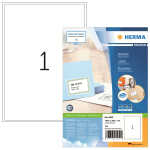 Herma Etiketten Adressen permanent 199,6 x 289,1 mm weis...