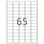 PREMIUM Adressetiketten A4, 38,1 x 21,2 mm, permanent haftend