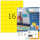 Herma Etiketten permanent haftend 105 x 37 mm gelb 100 Bl 1600 Etik.
