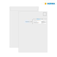 Herma Etiketten permanent haftend 105 x 33,8 mm weiss PREMIUM 100 Bl 1600 Etik. LaserInkCopy