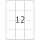 PREMIUM Etiketten A4, 63,5 x 72 mm, weiß, permanent haftend
