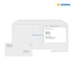 Herma Etiketten permanent 97 x 67,7 mm weiss PREMIUM 100 Bl 800 Etik.