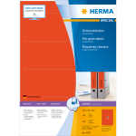 Herma Ordnerrückenschilder permanent 192 x 61 mm rot...