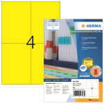 Herma Etiketten permanent haftend 105 x 148 mm gelb 100...