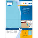 Herma Etiketten permanent haftend 105 x 148 mm blau 100...