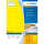 Herma Etiketten permanent 70 x 37 mm gelb 100 Bl 2400 Etik.
