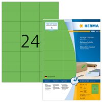 Herma Etiketten permanent haftend 70 x 37 mm grün...