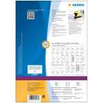 Herma Etiketten CD Maxi permanent Ø 116/18,5 mm weiss 100 Bl 200 Etik.