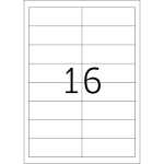 Herma Etiketten permanent 97 x 33,8 mm weiss PREMIUM 200 Bl 3200 Etik.