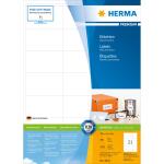 Herma Etiketten permanent 70 x 41 mm weiss PREMIUM 200 Bl...