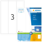 PREMIUM Etiketten A4, 70 x 297 mm, weiß, permanent...