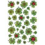 Herma Sticker DECOR Kleeblaetter 3 Bl 4008705054386