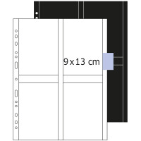 Herma FOTOPHAN Fotosichthüllen PP A4 für Fotos 9 x 13 cm hoch weiss 250 Stück