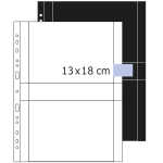 Fotophan Fotosichthüllen 13x18 cm quer weiß 250 Hüllen