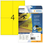 HERMA Folienetikett 105 x 148 mm (B x H) gelb 100...