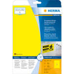 HERMA Folienetikett 210 x 297 mm (B x H) gelb 25 Etik./Pack.