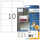 Herma Etiketten stark 99,1 x 57 mm Folie weiss 25 Bl 250 Etik.