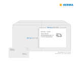 Herma Etiketten permanent 420 x 297 mm weiss PREMIUM 100 Bl 100 Etik.