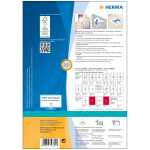 Herma Etiketten Adressen ablösbar 63,5 x 38,1 mm weiss 100 Bl 2100 Et