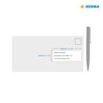 Herma Etiketten ablösbar 88,9 x 33,8 mm weiss 100 Bl 1600 Etik.