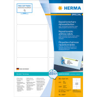 Herma Etiketten für Adressen ablösbar 96 x 50,8...