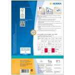 Herma Etiketten Adressen ablösbar 99,1 x 57 mm weiss 100 Bl 1000 Et