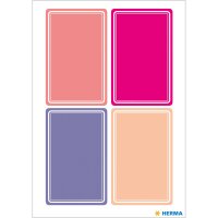 HERMA MOVABLES HOME PINK / LILA 52x82 mm