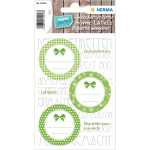 Herma Deckeletiketten Ø 44 mm grün 3 Bl 9 Etik.