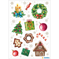 Herma Sticker DECOR Weihnachten Weihnachtszeit 3 Bl