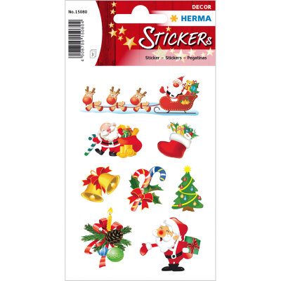 Herma DECOR Sticker WEIHNACHTEN SANTA CLAUS